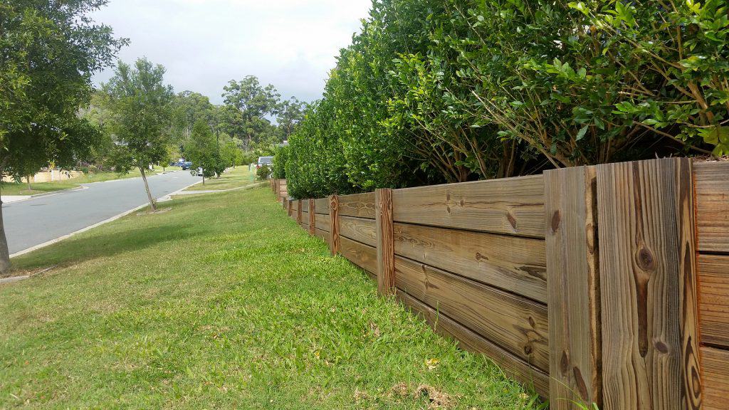 timber retaining wall initial consultation